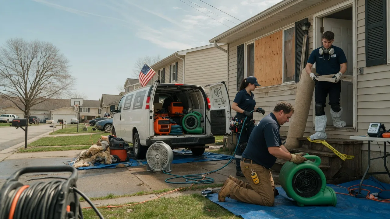 Water Damage Restoration in Liscomb, IA near me